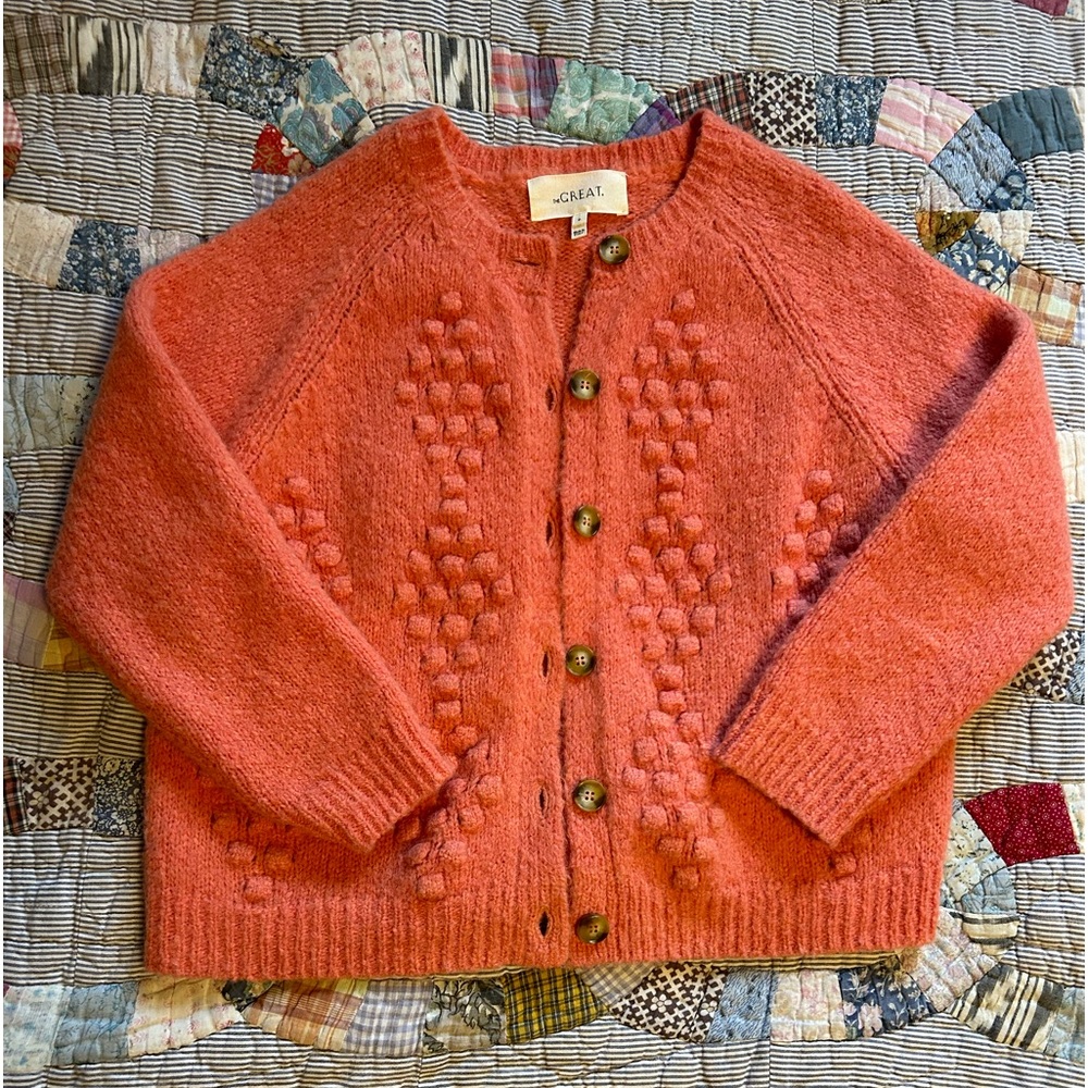 THE GREAT Cardigan Sweater Size 0.